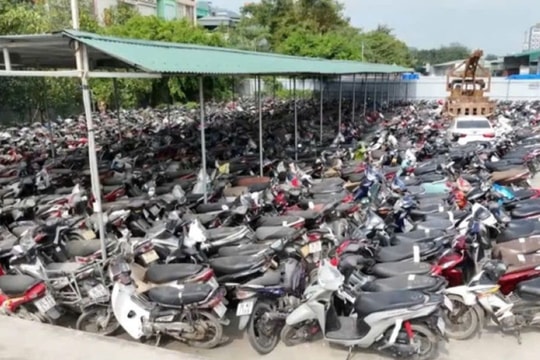 Tìm đơn vị tổ chức bán đấu giá gần 7.000 phương tiện bị tịch thu
