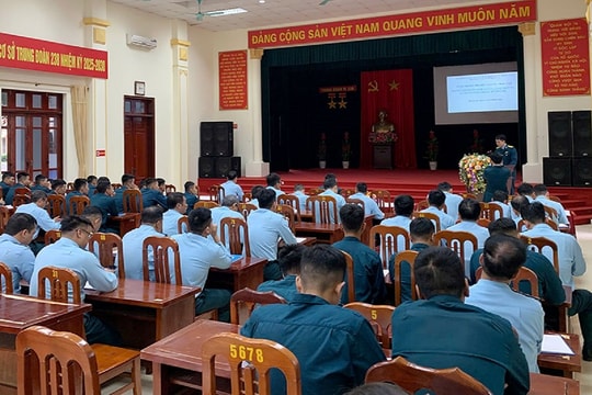 Phổ biến, giáo dục pháp luật tại Sư đoàn 363