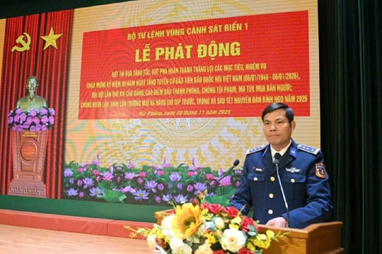 Vùng Cảnh sát biển 1 thi đua chào mừng các sự kiện lớn của đất nước
