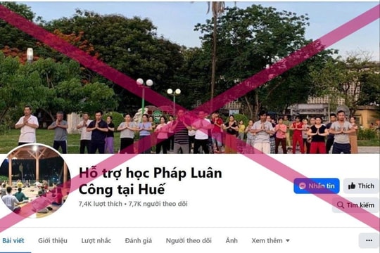 Mọi hành vi truyền bá Pháp Luân Công tại Việt Nam đều trái pháp luật