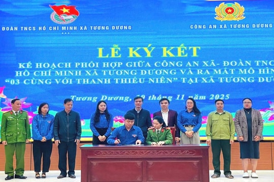 Mô hình '3 cùng' đồng hành với thanh thiếu niên