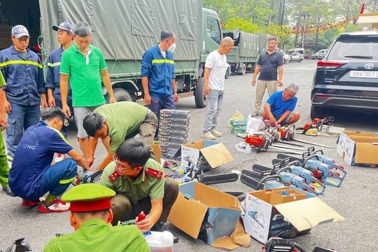 Công an Đồng Nai điều động lực lượng hỗ trợ Đắk Lắk khắc phục hậu quả thiên tai