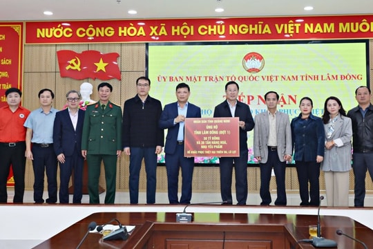 Quảng Ninh chi viện khẩn cấp 50 tỷ đồng và 30 tấn hàng cho Lâm Đồng