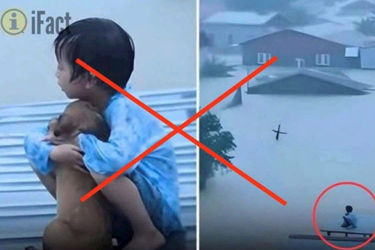 Bộ Công an cảnh báo về tin giả tạo bằng AI liên quan đến mưa lũ miền Trung