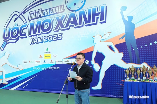 Lễ khai mạc Giải Pickleball 'Ước Mơ Xanh' 2025: Khởi đầu cho hành trình gắn kết và nhân ái
