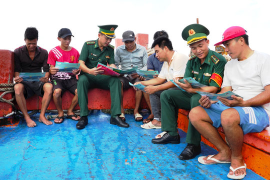 BĐBP Cà Mau tuyên truyền hiệu quả công tác chống khai thác IUU
