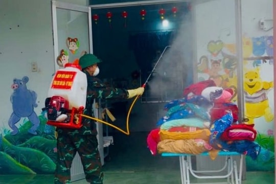 Quân khu 5 tổng lực hỗ trợ vệ sinh môi trường, ổn định dân sinh