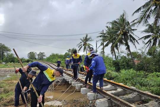 Đường sắt Việt Nam: Tập trung nguồn lực khắc phục sự cố