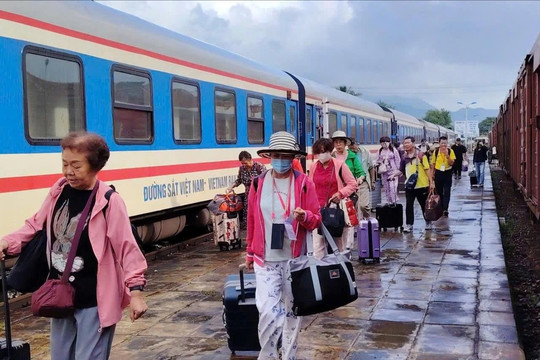 Ngừng chạy một số chuyến tàu từ ngày 25 - 27/11