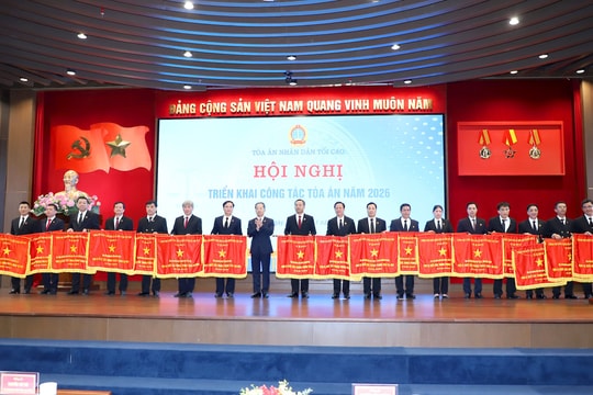 Thi đua xây dựng ngành Tòa án nhân dân vững bước vào kỷ nguyên mới