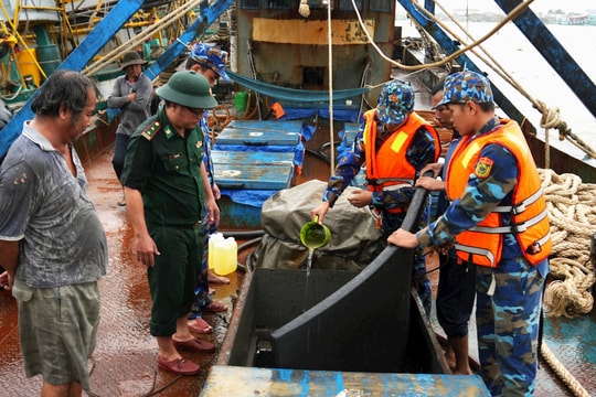 BĐBP Cà Mau bảo vệ vững chắc chủ quyền biên giới biển