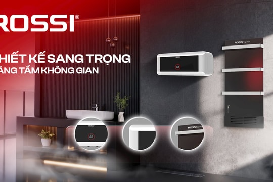 Rossi DuoComfort: Nâng tầm tiện nghi phòng tắm với bộ giải pháp làm nóng thông minh