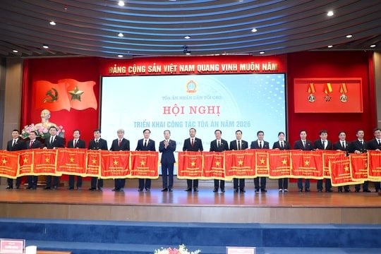 Thi đua xây dựng ngành Tòa án nhân dân vững bước vào kỷ nguyên mới