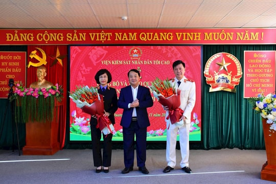 Viện Kiểm sát nhân dân tỉnh Tuyên Quang có tân Viện trưởng