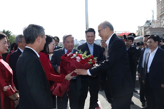 Chánh án Tòa án nhân dân tối cao Trung Quốc đến Việt Nam dự Hội nghị Tòa án các tỉnh biên giới Việt - Trung lần thứ 2