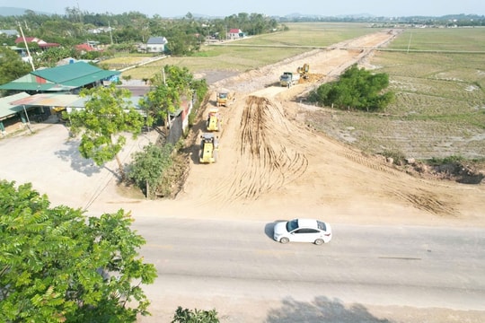 Thanh Hóa: Tăng tốc thi công dự án đường giao thông hơn 240 tỷ
