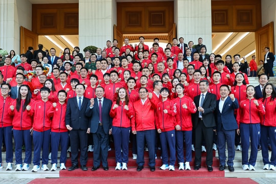 Thủ tướng: Đoàn Việt Nam dự SEA Games 33 với tinh thần thể thao cao thượng và niềm tự hào dân tộc