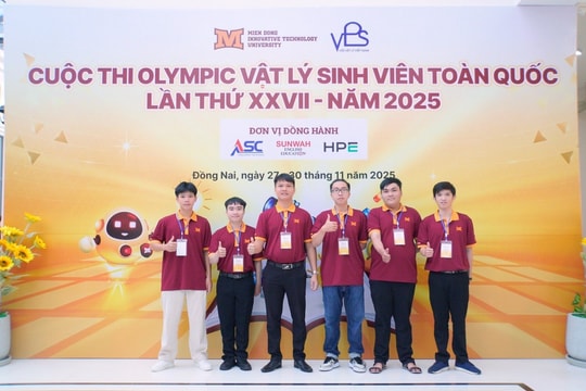 Olympic Vật lý sinh viên toàn quốc tại Đại học Công nghệ Miền Đông
