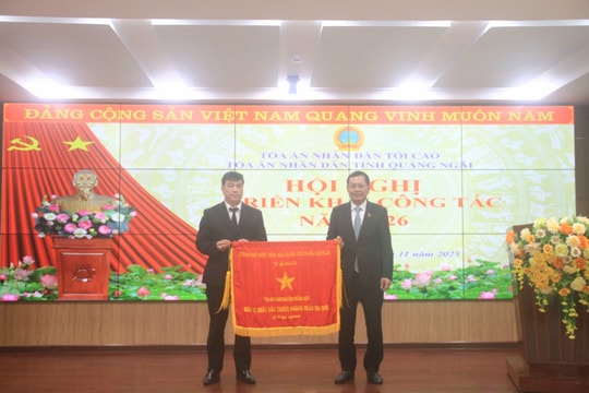 TAND hai cấp tỉnh Quảng Ngãi đạt nhiều thành tích nổi bật năm 2025