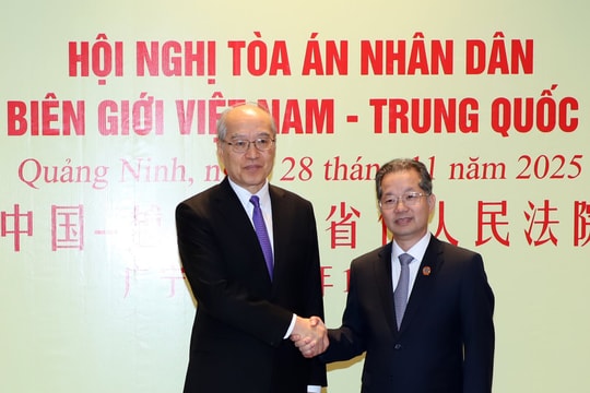 Ảnh: Hội đàm giữa Chánh án Tòa án nhân dân tối cao hai nước Việt Nam - Trung Quốc