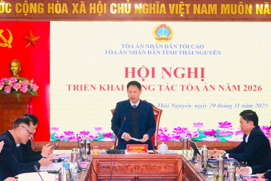 TAND tỉnh Thái Nguyên - một năm chuyển mình mạnh mẽ, quyết tâm bứt phá năm 2026