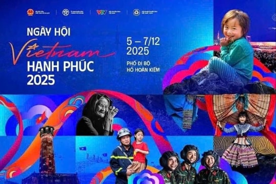 'Vietnam Happy Fest 2025 - Ngày hội Việt Nam Hạnh phúc': Hình ảnh tươi đẹp về đất nước, con người Việt Nam