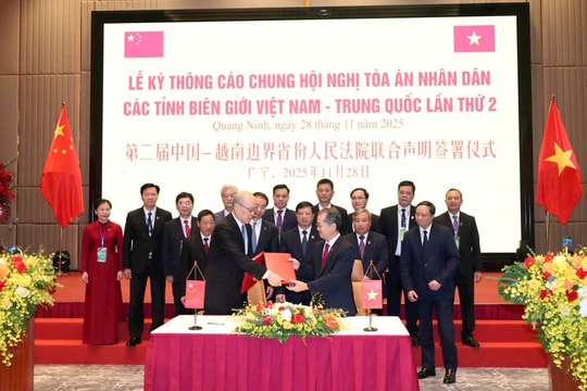 Tăng cường hợp tác tư pháp Việt Nam – Trung Quốc tại Hội nghị Tòa án các tỉnh biên giới lần thứ hai