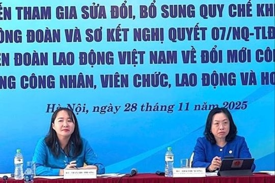 Hội thảo lấy ý kiến góp ý, hoàn thiện Quy chế Khen thưởng của tổ chức Công đoàn