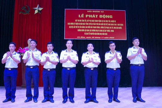 Hải đoàn 42 thi đua tăng tốc, bứt phá hoàn thành thắng lợi các mục tiêu nhiệm vụ