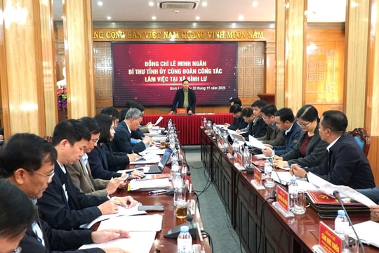 Bí thư Tỉnh ủy Lai Châu kiểm tra phát triển kinh tế - xã hội và tiến độ các dự án tại xã Bình Lư