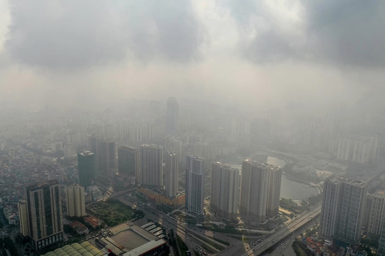Ngày 1/12: Ô nhiễm không khí tăng cao tại Hà Nội