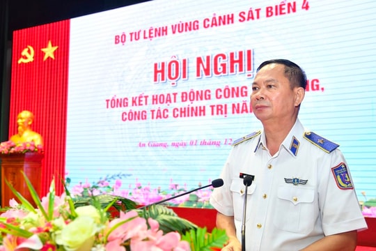 BTL Vùng Cảnh sát biển 4 đạt nhiều kết quả nổi bật trong hoạt động công tác Đảng, công tác chính trị