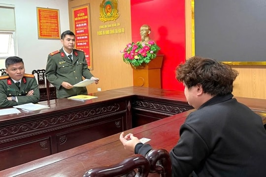 Chuyển cuộc gọi đòi nợ vào đường dây nóng Bộ Công an, một người đàn ông bị xử phạt