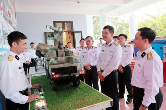 Vùng 3 Hải quân bảo vệ vững chắc chủ quyền, giữ vững môi trường hòa bình trên biển