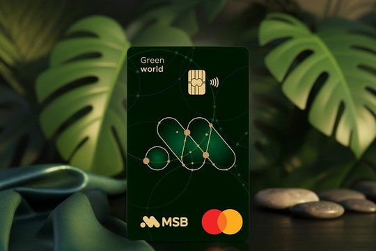 MSB Mastercard Green World: Tinh hoa trải nghiệm của lãnh đạo hiện đại
