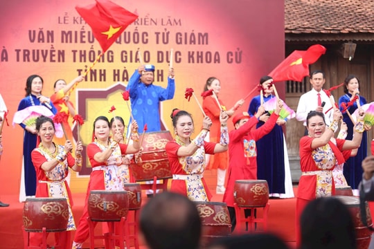 Triển lãm “Văn Miếu – Quốc Tử Giám và Truyền thống giáo dục Khoa bảng tỉnh Hà Tĩnh”