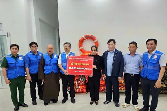 TP.HCM: Gần 46.000 lượt ủng hộ, hơn 4.700 tấn hàng hoá hỗ trợ vùng bão lũ