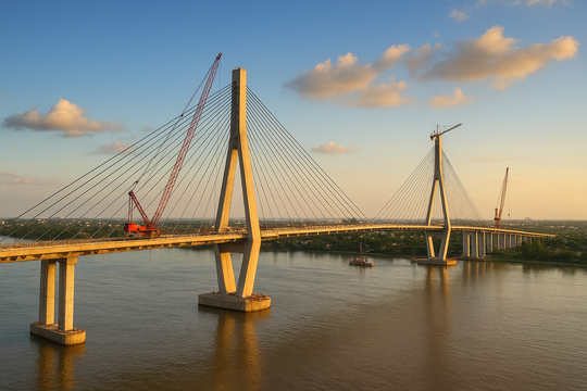 Khởi động dự án cầu gần 12.000 tỷ nối hai trung tâm kinh tế lớn