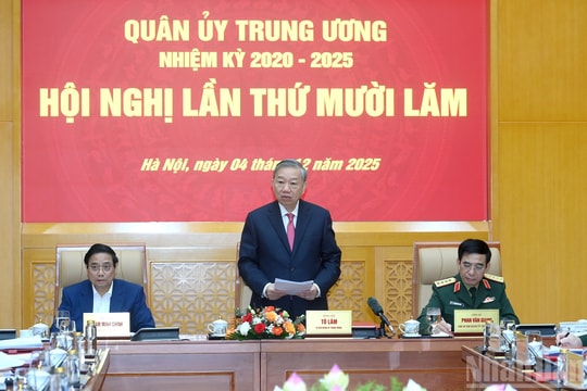 Tổng Bí thư Tô Lâm chủ trì Hội nghị Quân ủy Trung ương lần thứ 15