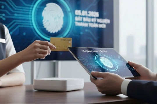 Từ 2026, phát hành thẻ ngân hàng bắt buộc xác thực sinh trắc học