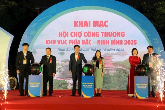 Hàng trăm sản phẩm tiêu biểu quy tụ tại Hội chợ Công Thương khu vực phía Bắc - Ninh Bình