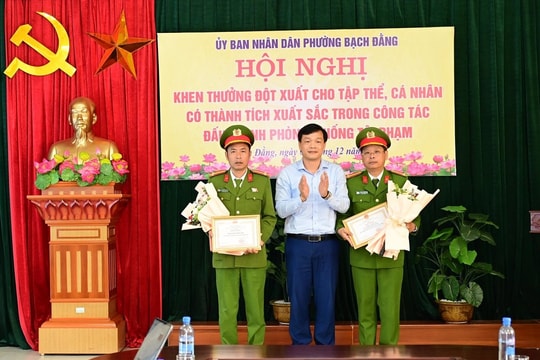 Khen thưởng lực lượng bắt đối tượng truy nã đặc biệt nguy hiểm