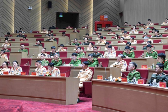 Bộ Công an triển khai các đề án trọng tâm bảo đảm trật tự, an toàn giao thông