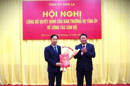 Bí thư Tỉnh ủy Sơn La được chỉ định giữ chức Bí thư Đảng ủy Quân sự tỉnh