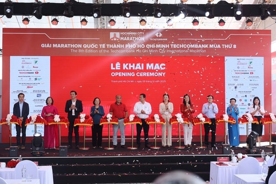 Khai mạc giải Marathon Quốc tế TP. Hồ Chí Minh Techcombank mùa thứ 8