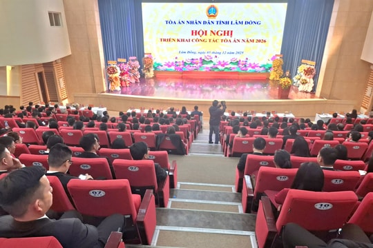 TAND tỉnh Lâm Đồng tổ chức hội nghị triển khai công tác năm 2026