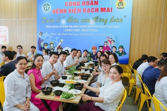 Công đoàn Y tế Việt Nam có 120 công đoàn cơ sở trực thuộc với 60.694 đoàn viên
