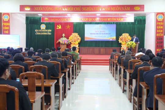TAND tỉnh Quảng Trị tổ chức triển khai công tác năm 2026