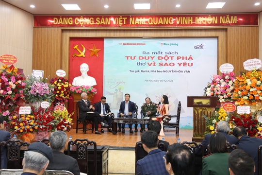Ra mắt hai ấn phẩm sách của Đại tá, Nhà báo Nguyễn Hòa Văn