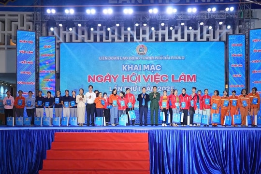 Hải Phòng tổ chức Ngày hội việc làm lần thứ I năm 2025